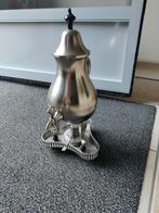 Tinnen kan met plateau en brander, Antiek en Kunst, Ophalen