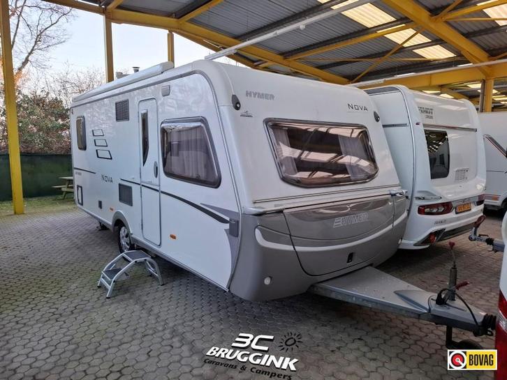 Eriba Nova 545 - BORCULO, Caravans en Kamperen, Caravans, tot en met 4, 1250 - 1500 kg, Rondzit, Eriba, Frans bed, Overige typen