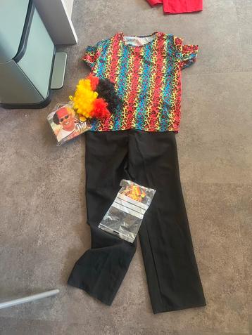 Carnaval Duitsland Set: Pruiken, Polsband, Vlaggetjes beschikbaar voor biedingen