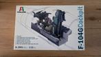 Italeri F104G Cockpit 1:12 Nieuw, Ophalen of Verzenden, Nieuw, Groter dan 1:72, Italeri
