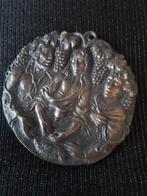 Prachtige bronzen plaquette, Antiek en Kunst, Ophalen of Verzenden