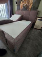 Karlsson Elektrisch verstelbaar tweepersoons bed zgan, Ophalen, Verstelbaar, Bruin, Tweepersoons