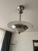 Vintage Hanglamp - Goede Staat, Huis en Inrichting, Lampen | Hanglampen, Gebruikt, Vintage, Ophalen of Verzenden, Glas