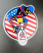Vintage BMX crossfiets usa sticker, Ophalen of Verzenden, Zo goed als nieuw