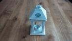 NIEUW! Whitewash windlicht, Casa y Campo!, Huis en Inrichting, Woonaccessoires | Kandelaars en Kaarsen, Wit, Nieuw, Ophalen of Verzenden