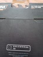 Te koop ferm zaagblad nieuw 210 mm, Cirkelzaag, Nieuw, Ophalen of Verzenden, 30 tot 70 mm