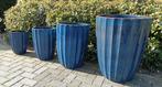 Grote geglazuurde tuin vazen 4 kleuren en in 4 maten nieuw., Ophalen, Nieuw