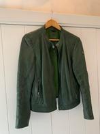 groen dames jack, vegan leather, maat L, Maat 38/40 (M), Verzenden, Zo goed als nieuw, Jasje