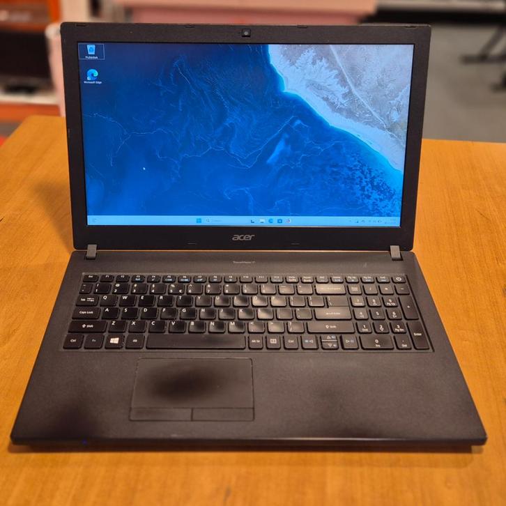 Acer Travelmate P i5 8250U 1.8GHz 8GB RAM 248GB SSD W11 PRO, Computers en Software, Windows Laptops, Zo goed als nieuw
