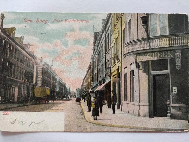 S1890 DeW Den Haag Misdruk, Verzamelen, Ansichtkaarten | Nederland, Zuid-Holland, 1920 tot 1940, Ophalen of Verzenden