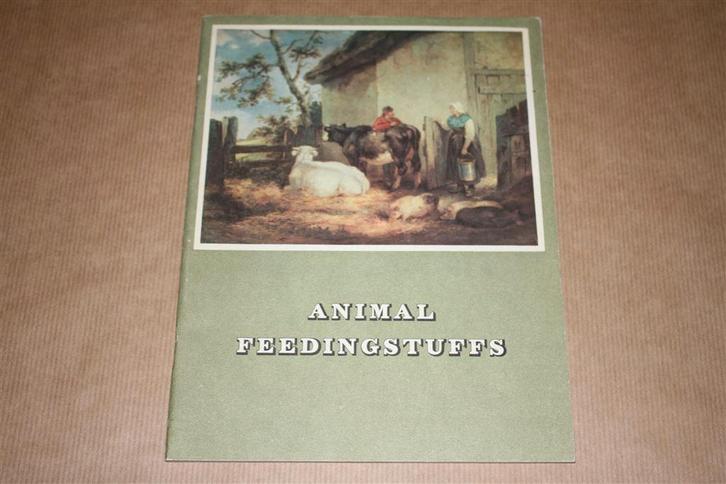 Animal Feedingstuffs - Zeldzame uitgave Unilever 1961 !!, Boeken, Dieren en Huisdieren, Zo goed als nieuw, Vogels, Ophalen of Verzenden
