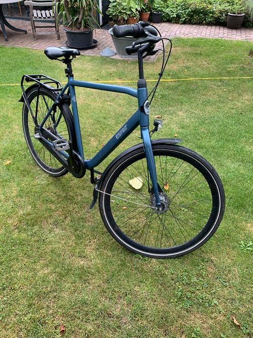 Gazelle Esprit Herenfiets Blauw, Fietsen en Brommers, Fietsen | Heren | Herenfietsen, Zo goed als nieuw, Gazelle, Ophalen