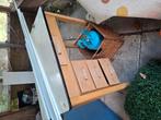 Piet bruynzeel bureau gratis retro, Huis en Inrichting, Bureaus, Ophalen, Gebruikt