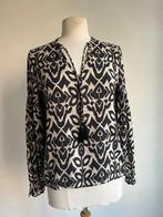 geisha top beige zwart maat 34, Kleding | Dames, Geisha, Verzenden, Zwart, Zo goed als nieuw