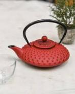 Theepot Bredemeijer Xilin Rood 1,25 L CHCS gietijzer, Huis en Inrichting, Keuken | Servies, Overige materialen, Overige typen