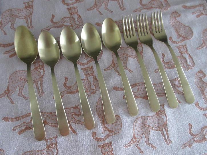 Royal van Kempen & Begeer AH Champagne Kleur Losse Delen, Huis en Inrichting, Keuken | Bestek, Rvs of Chroom, Ophalen of Verzenden