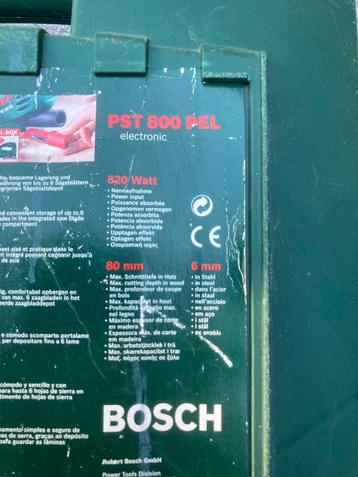 Bosch PST 800 PENDEL Decoupeerzaag - Krachtig en Nauwkeurig beschikbaar voor biedingen