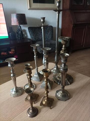 Diverse kandelaars beschikbaar voor biedingen