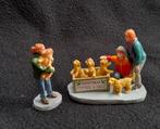 Lemax christmas puppy's for sale f105 kerstdorp, Verzenden, Zo goed als nieuw