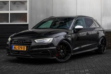 Audi S3 2.0 Tfsi 221KW Sportback Quattro 2016 Zwart Remus beschikbaar voor biedingen