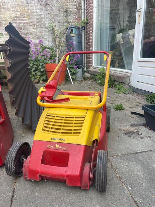 Grasmaaier Wolf Garten Esprit 60 E, Tuin en Terras, Grasmaaiers, Gebruikt, Elektrische grasmaaier, 40 t/m 49 cm, Cirkelmaaier