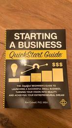Starting a business, Quickstart guide, Ophalen of Verzenden, Zo goed als nieuw