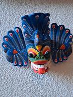 Sri Lanka houten pauwen masker, Ophalen of Verzenden