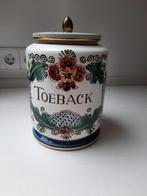 Vintage Toeback Pot met Deksel, Ophalen