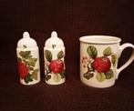 Vintage Portmeirion Pomona zout & Peper setje, Huis en Inrichting, Keuken | Servies, Gebruikt, Overige typen, Ophalen of Verzenden