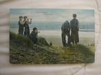 oude ansicht Scheveningen -   "op den uitkijk" 1915, Ophalen of Verzenden, Voor 1920, Gelopen, Zuid-Holland