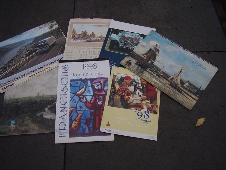 Kalenders   ruim 300 stuks, Verzamelen, Overige Verzamelen, Gebruikt, Verzenden