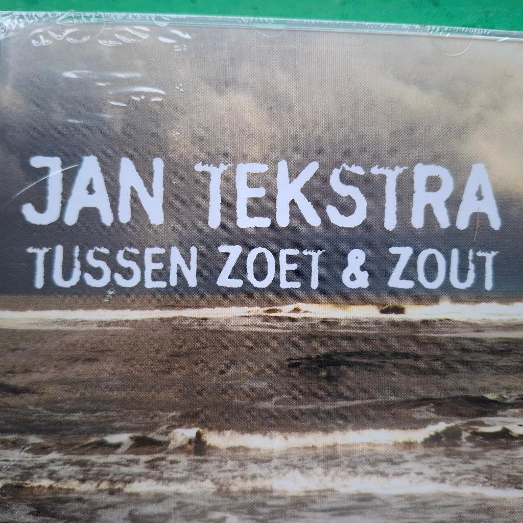 JAN TEKSTRA - TUSSEN ZOET & ZOUT (NIEUW IN VERPAKKING), Ophalen of Verzenden, Zo goed als nieuw, Pop