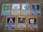 Pokémon Kaarten Base, Jungle, Fossil - Holo's & 1e Editie, Verzenden, Gebruikt, Meerdere kaarten, Foil
