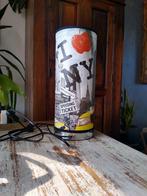 Schitterende nette lamp, Huis en Inrichting, Lampen | Tafellampen, Ophalen of Verzenden, Zo goed als nieuw, Metaal, Minder dan 50 cm