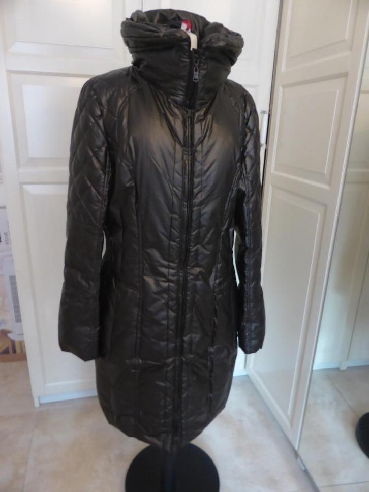 winterjas Legergroen of Kaki  van Claudia Sträter maat 42, Kleding | Dames, Jassen | Winter, Zo goed als nieuw, Maat 42/44 (L)