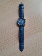 Clockx Shshd quartz heren horloge, Overige merken, Leer, Staal, Polshorloge