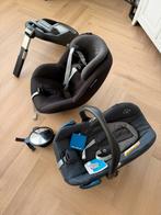 Maxi-Cosi CabrioFix + Pearl autostoeltjes & FamilyFix Base, Ophalen, Verstelbare rugleuning, Gebruikt, 0 t/m 18 kg