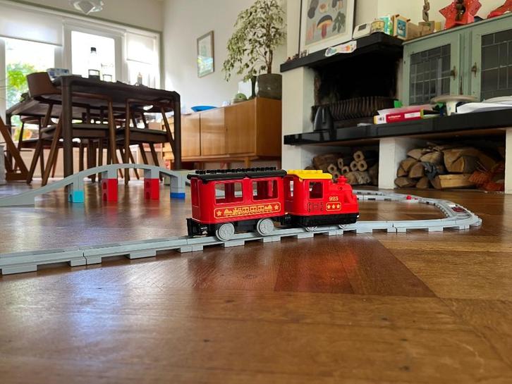Duplo trein, elsa kasteel en duplo dieren, Kinderen en Baby's, Speelgoed | Duplo en Lego, Nieuw, Duplo, Complete set, Ophalen