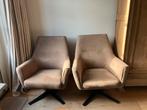 2 draaibare fauteuils samen voor €150,-, Huis en Inrichting, Fauteuils, Ophalen, 75 tot 100 cm, Zo goed als nieuw, 75 tot 100 cm