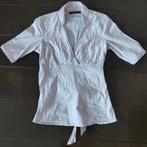 Zacht rode blouse met gehaakt / ruche details., Ophalen of Verzenden, Nieuw, Maat 34 (XS) of kleiner, Roze