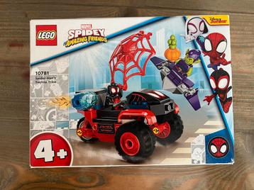 LEGO Spidey Techno Trike 10781 - Complete Set beschikbaar voor biedingen