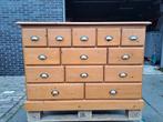 Grenen ladekast 13 lades commode refurbished, Ophalen, RoDeKo Volendam, R.kooij65@gmail.com, Gebruikt