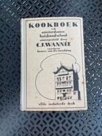 kookboek Wannee Amsterdamse huishoudschool, Boeken, Ophalen of Verzenden, Gelezen, Nederland en België