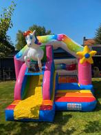 Te huur: Springkussen Unicorn, Ophalen of Verzenden, Zo goed als nieuw, Overige