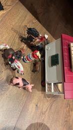 Indianen en schleich paarden set, Ophalen of Verzenden, Zo goed als nieuw