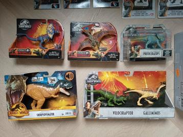 Jurassic World Mattel - Dilophosaurus en Tapejara beschikbaar voor biedingen
