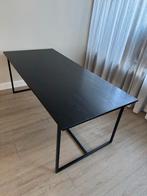 WOOOD James Eettafel Zwart Essen 200x90cm, Huis en Inrichting, Ophalen, Gebruikt, 200 cm of meer, 50 tot 100 cm