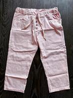 Stretch broek 3 kwart model roze, one size t/m 46 NIEUW, Kleding | Dames, Broeken en Pantalons, Nieuw, Ophalen of Verzenden, Roze
