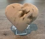 Drusy sneeuwkwarts hart op standaard, 5 x 5,5 cm, Sieraden, Tassen en Uiterlijk, Edelstenen, Ophalen of Verzenden