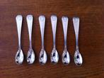 6 Lepeltjes uit 1956 Merk: "SOLA" Als Nieuw, Antiek en Kunst, Antiek | Bestek, Ophalen of Verzenden